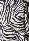 Boyfriend Jacket - Zebra Print