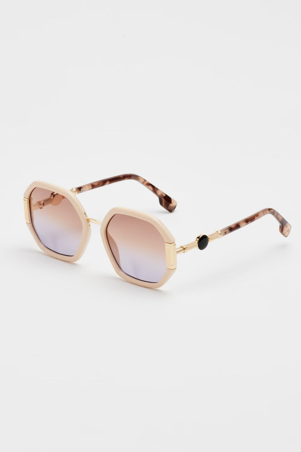 Cleo Sunglasses - White/Cream