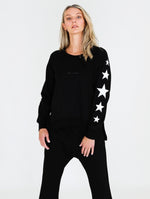 10 Stars Sweater - Black - 3rd Story