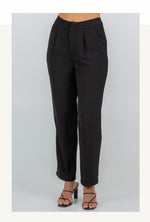 Tapered Corporate Pants - Black