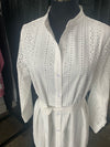 Picnic Shirt Dress - White