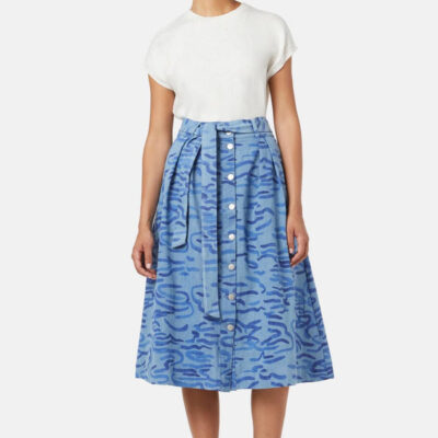 Gorman Wave After Wave Midi Skirt