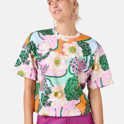 Gorman Lotus Leopard Tee