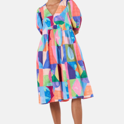Gorman Cutting Shapes Smock Dress