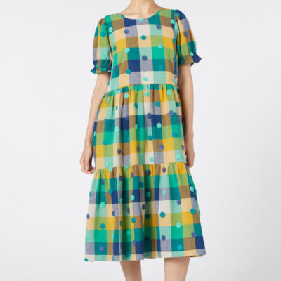 Gorman Polka Spot Gingham Dress