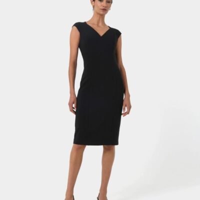 Forcast Patricia V-neck Sheath Dress
