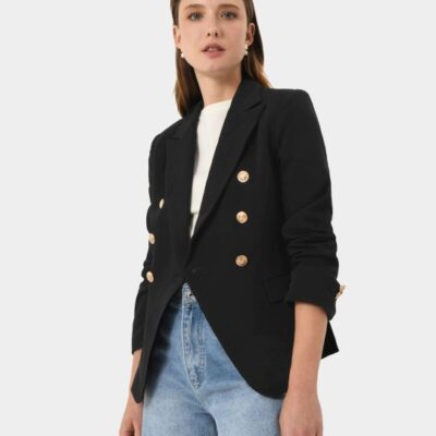 Forcast Elodie Double Breasted Blazer