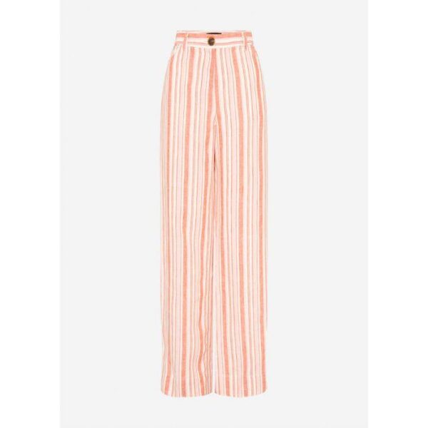 David Lawrence Sanna Striped Linen Pant