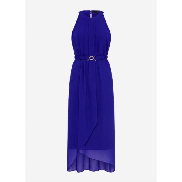 David Lawrence Dolly Halter Neck Dress