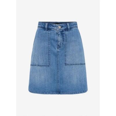 David Lawrence Lou Denim Mini Skirt