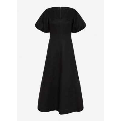 David Lawrence Gwen Linen Dress