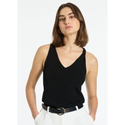David Lawrence Halle Knit Tank