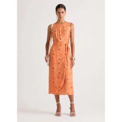 David Lawrence Zane Midi Dress
