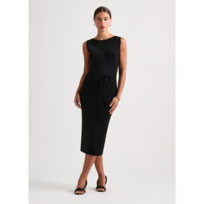 David Lawrence Louanna Sleeveless Knit Dress