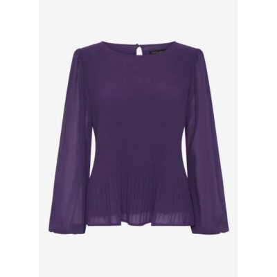 David Lawrence Eros Pleat Blouse
