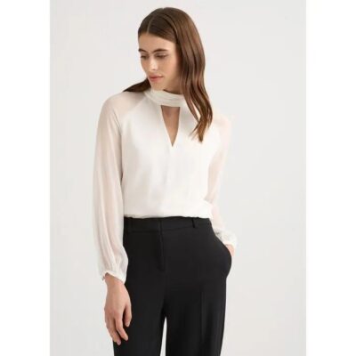 David Lawrence Bea Silk Blouse