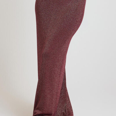 Ode Tait Knit Maxi Skirt Sangria