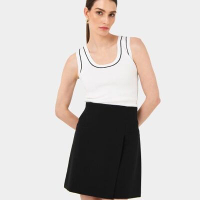Forcast Nikki Mini Wrap Skirt