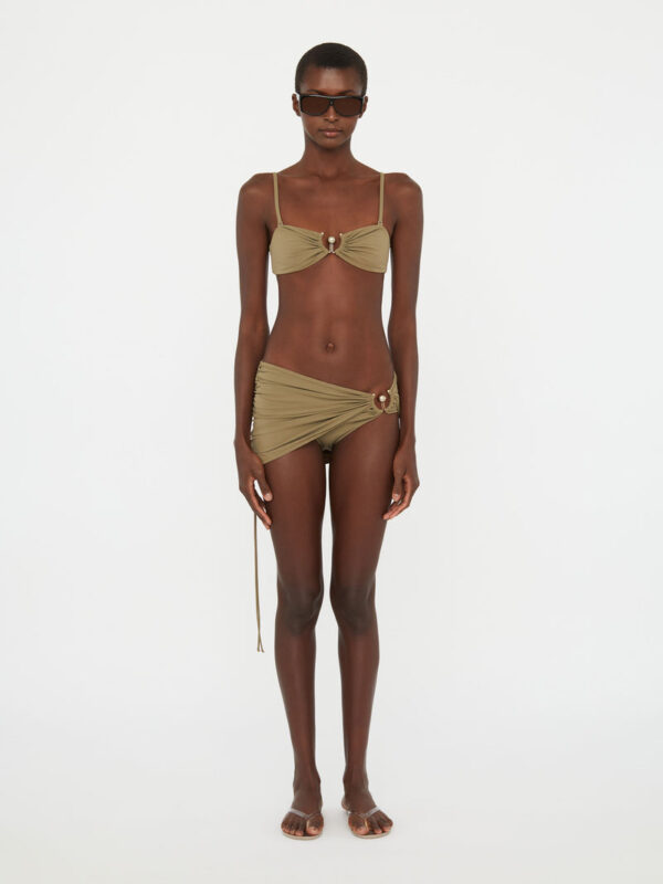 Christopher Esber Ruched Prong Bandeau - Image 2