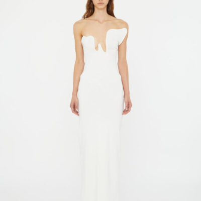 Christopher Esber Salacia Wire Strapless Dress