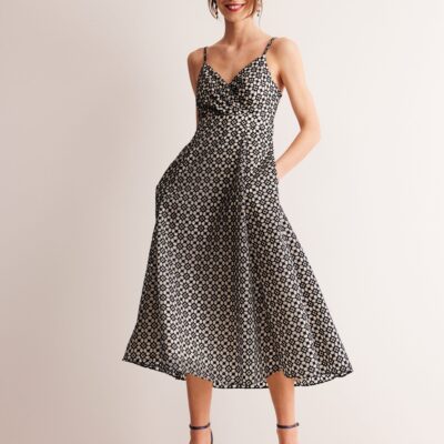 Boden Organza Strappy Occasion Dress