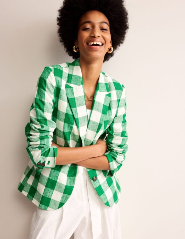 Boden Marylebone Linen Blazer