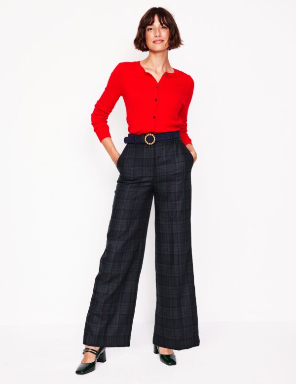 Boden Westbourne Wool Blend Trousers