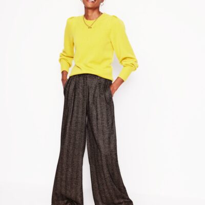 Boden Chiswick Wool Blend Trousers