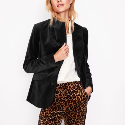 Boden Marylebone Velvet Blazer
