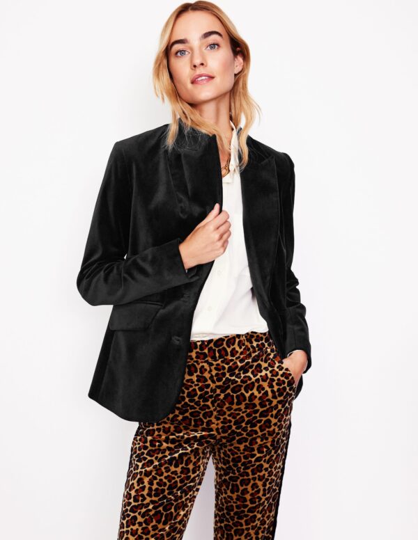 Boden Marylebone Velvet Blazer