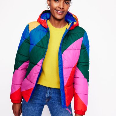 Boden Hooded Puffer Coat