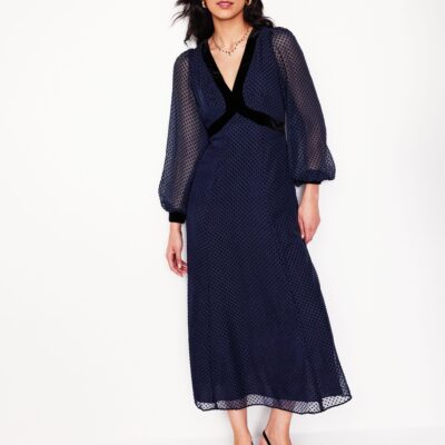 Boden Devore Maxi Tea Dress