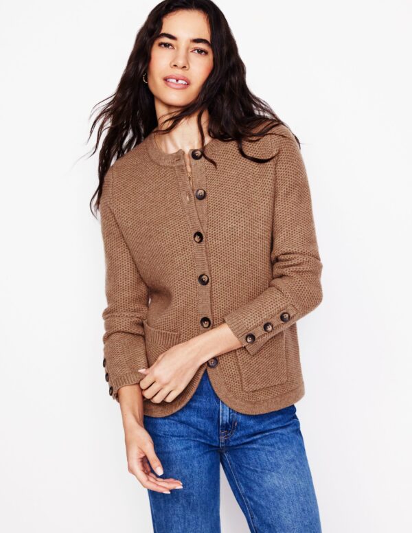 Boden Textured Stitch Cardigan