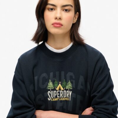Superdry Travel Souvenir Loose Crew