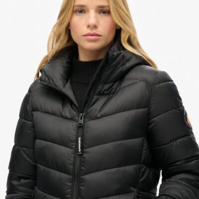 Superdry Hooded Fuji Mid Padded Jacket
