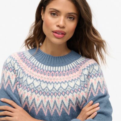 Superdry Slouchy Pattern Jumper