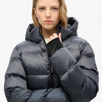 Superdry Hooded Luxe Sports Puffer