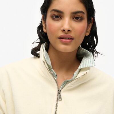 Superdry Velour Half Zip