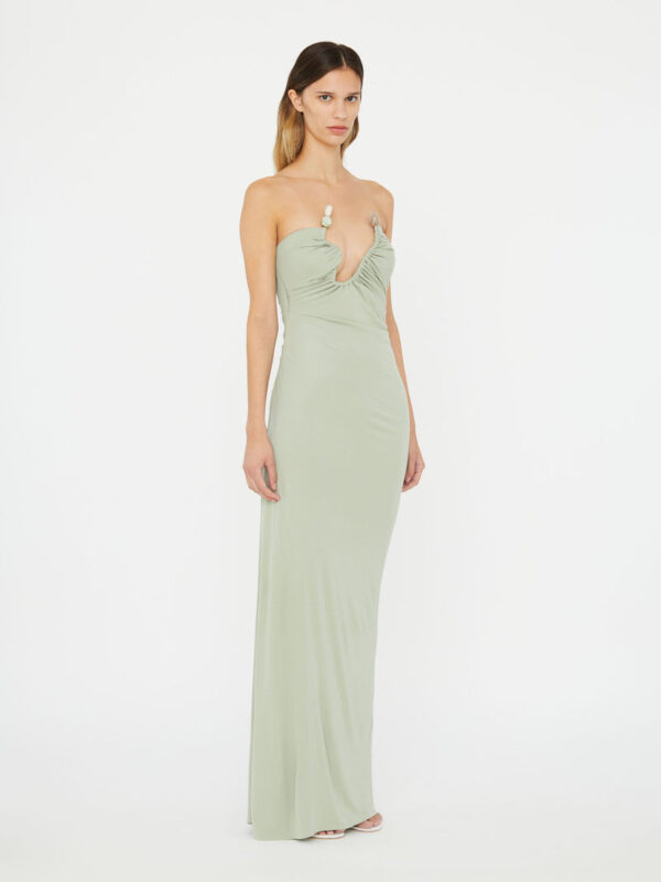 Christopher Esber Odessa Arced Strapless Gown - Image 2