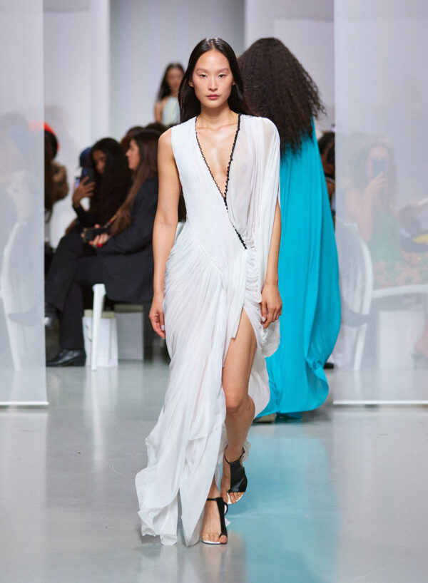 Christopher Esber Sevi Pintuck Parachute Dress - Image 2