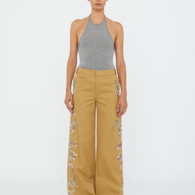 Christopher Esber Cashmere Rae Halter Tank