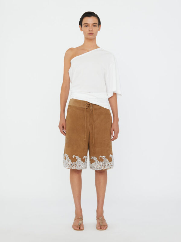 Christopher Esber One Shoulder Draped Tee - Image 2