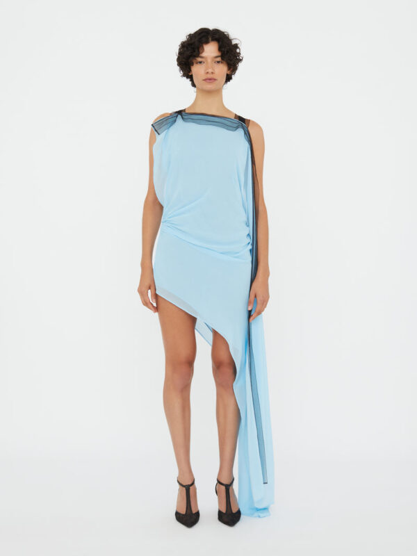 Christopher Esber Framed Floating Silk Dress