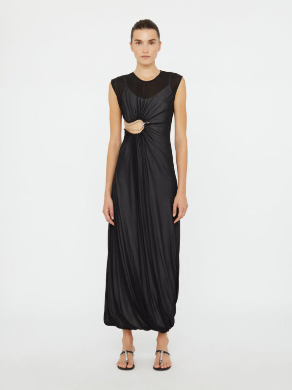 Christopher Esber Paisley Overlay Encased Tank Dress
