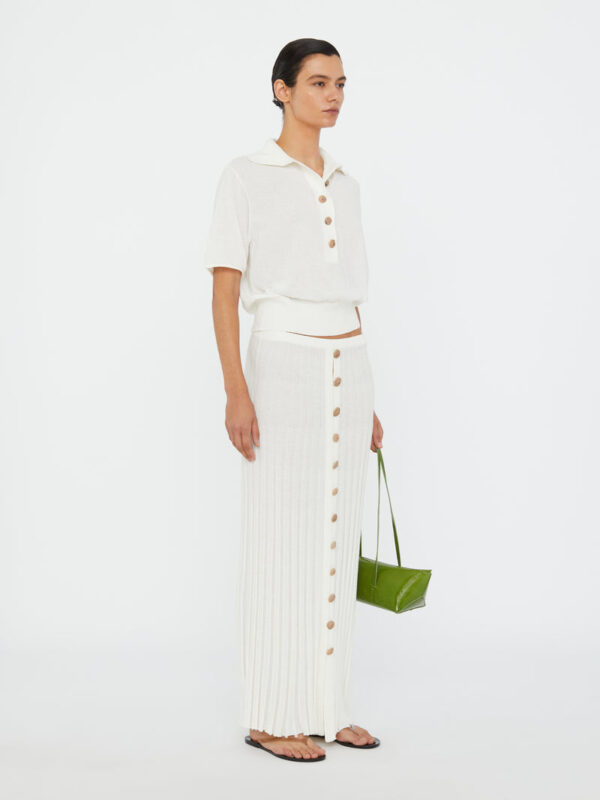 Christopher Esber Sundial Shell Sunray Knit Skirt - Image 2