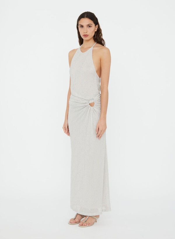 Christopher Esber Imber Metallic Looped Skirt - Image 2
