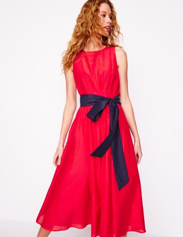 Boden Pleated Sleeveless Dress