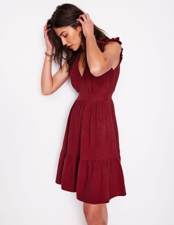 Boden Wren Double Cloth Short Dress