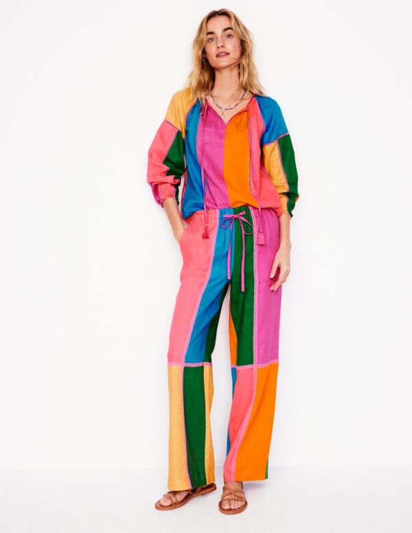 Boden Islington Linen Trousers