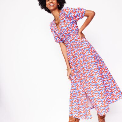 Boden Lillian Cotton Midi Dress